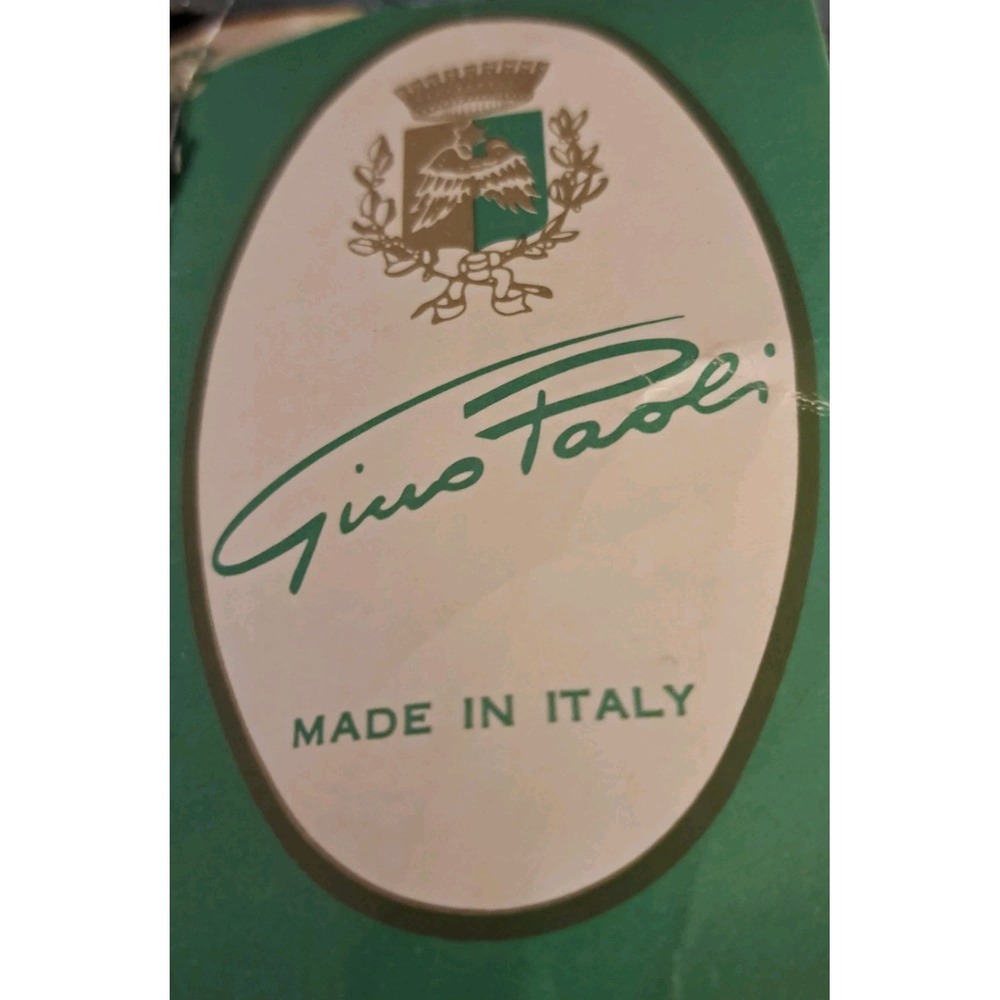 Vtg w/tags Gino Paoli Metallic Cardigan Italian Handknit Fashion Old Money - Picture 5 of 6